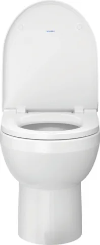 Duravit WC-Sitz „No.1“ 37,3 × 43 × 4,3 cm in, Scharniere Edelstahl