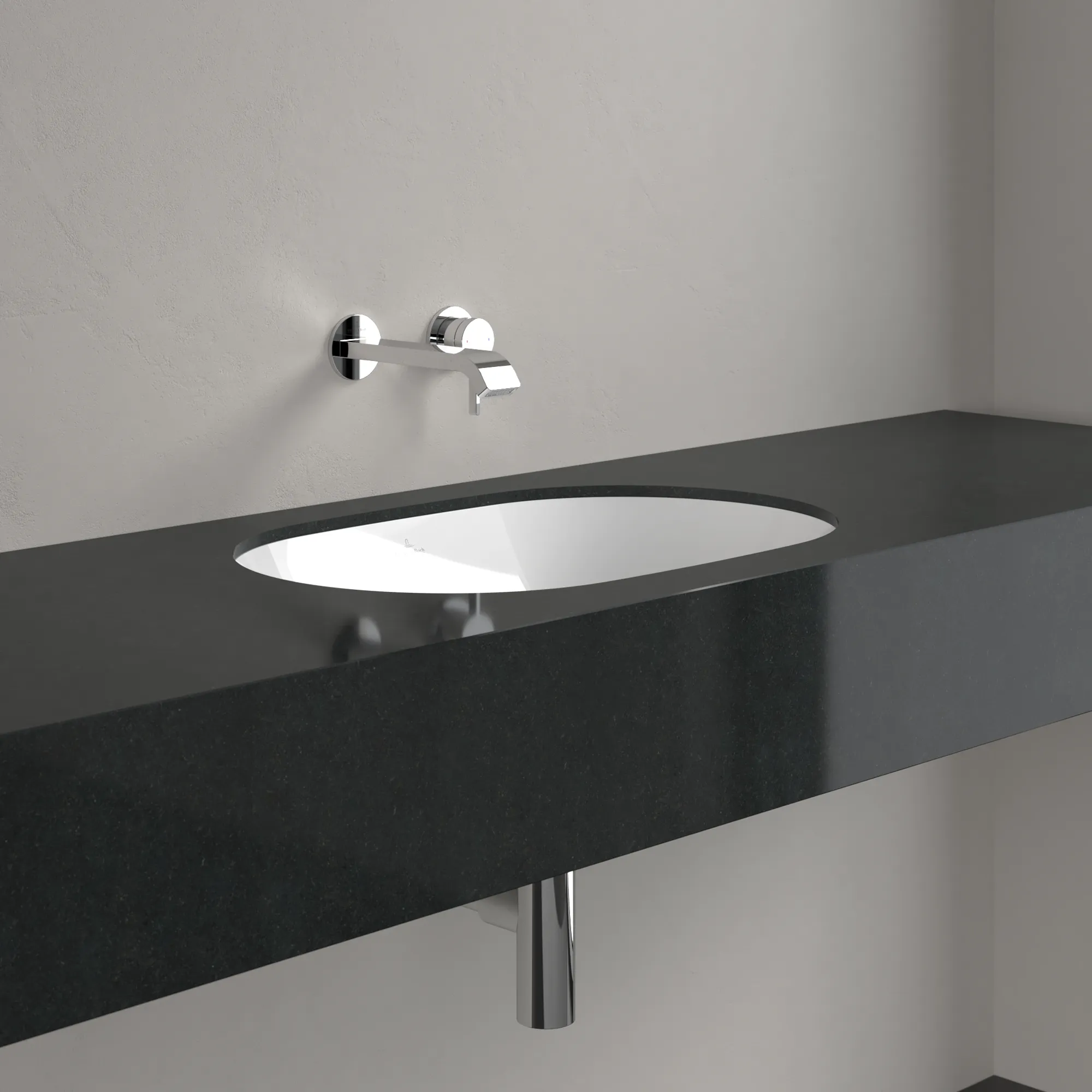 Villeroy & Boch Unterbauwaschtisch „Architectura“ 630 × 430 × 175 mm, ohne Hahnlochbohrung in Weiß Alpin Villeroy & Boch Unterbauwaschtisch „Architectura“ 630 × 430 × 175 mm, ohne Hahnlochbohrung in Weiß Alpin