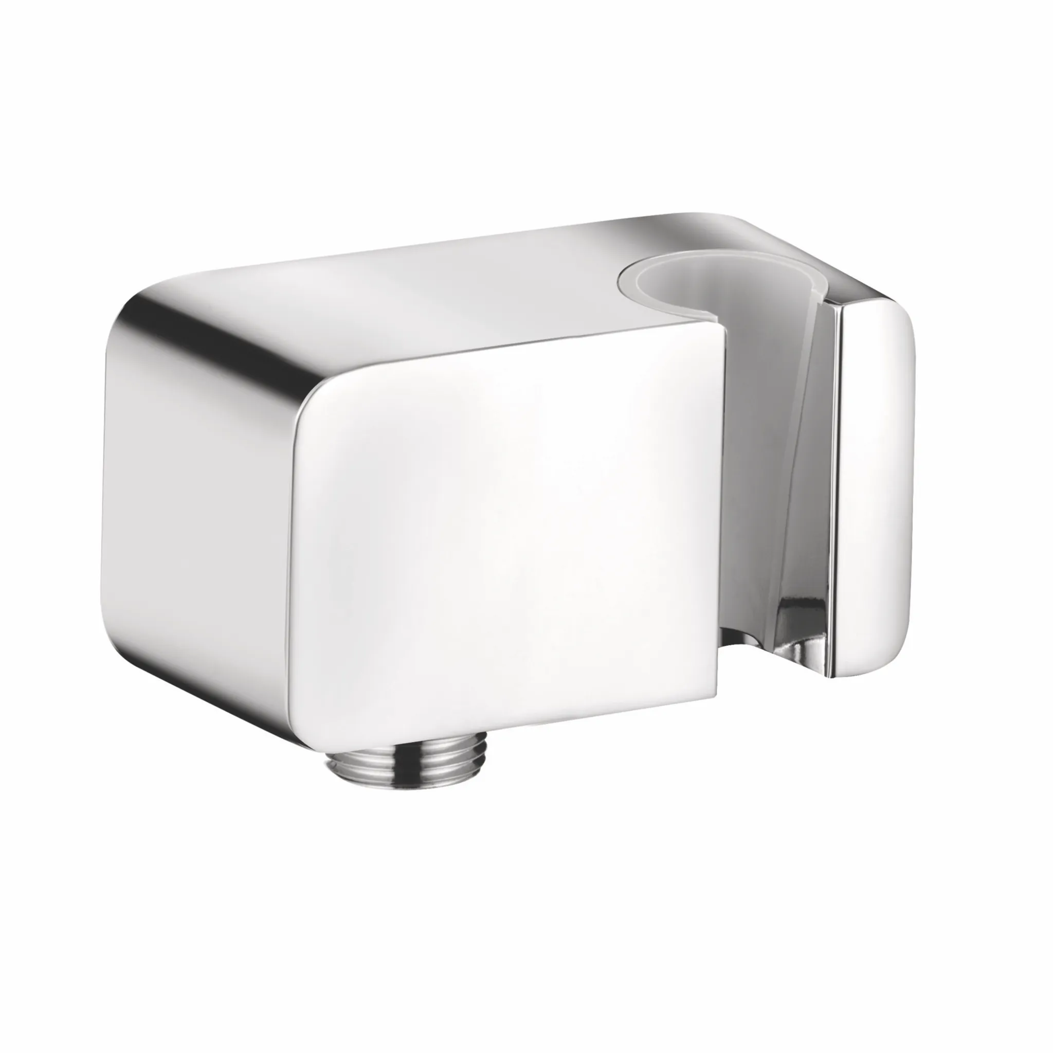 AQA WandAnschlussbogen mit Brausehalter chrom AQA WandAnschlussbogen mit Brausehalter chrom