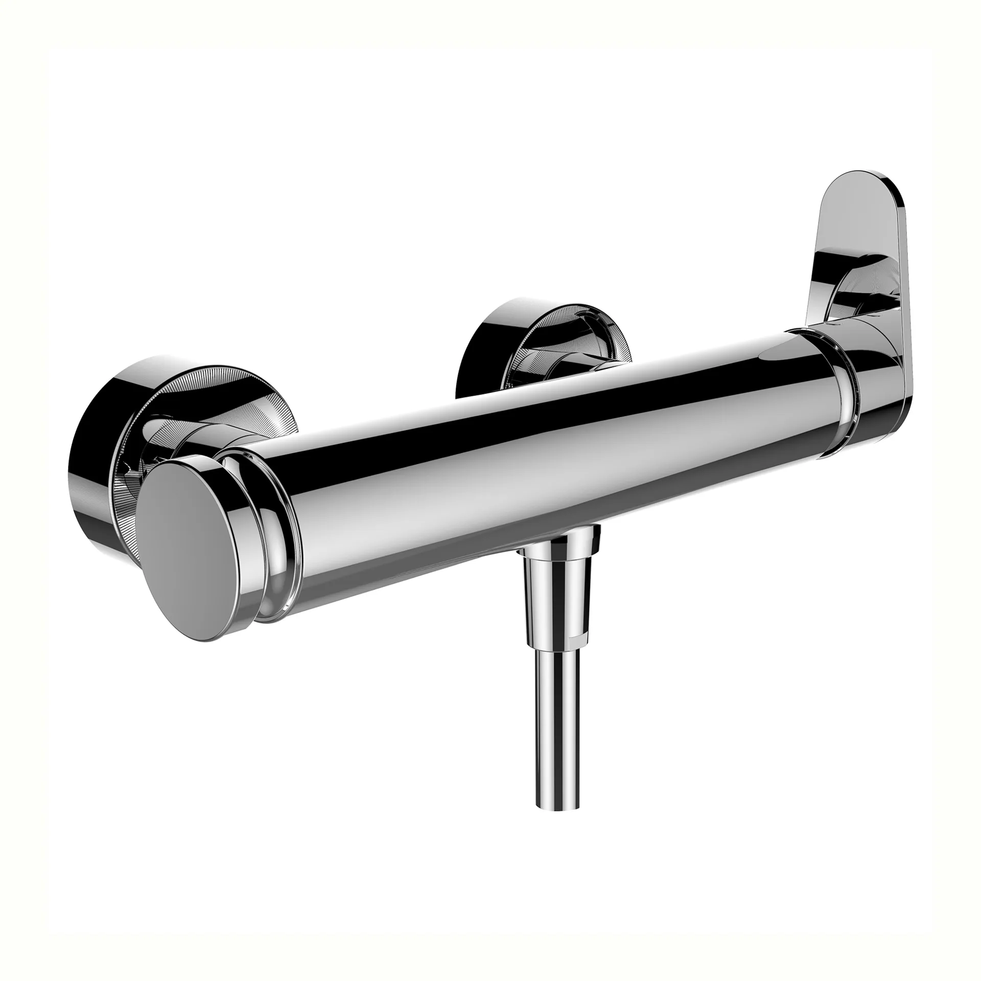 Einhebel-Brausemischer Aufputz THE NEW CLASSIC mit Zubehör Kunststoffschlauch 1600 mm und Handbrause TwinStick chrom