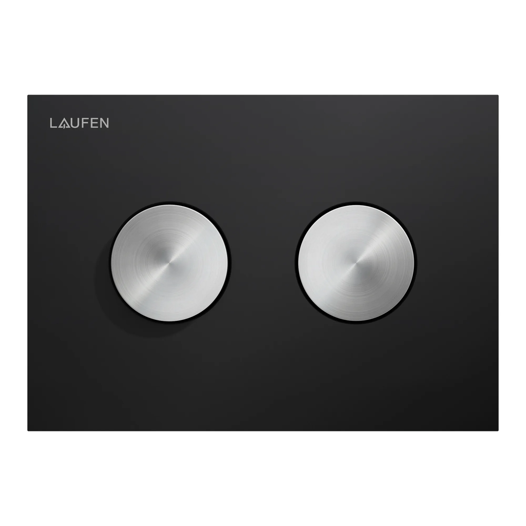 Laufen Betätigungsplatte GROOVE INEO 203x145x6, schwarz matt/Tasten Edstelstahl gebürstet Laufen Betätigungsplatte GROOVE INEO 203x145x6, schwarz matt/Tasten Edstelstahl gebürstet