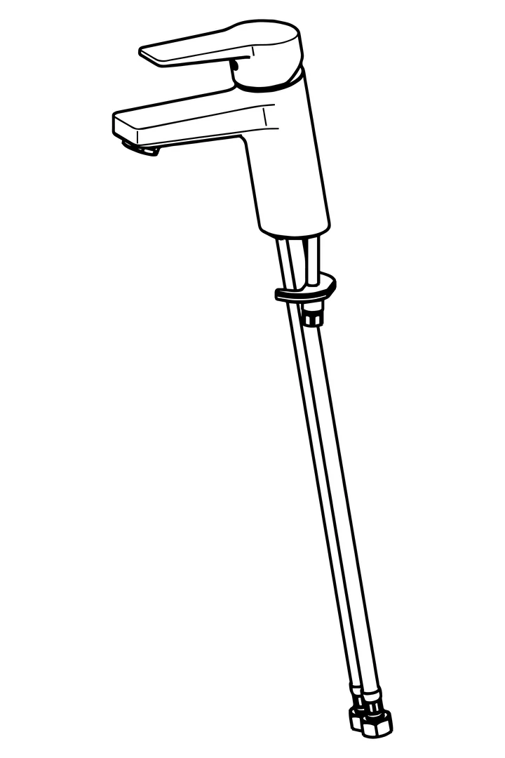 HansaTWIST Waschtischarmatur HansaTWIST Einhebelmischer Chrom DN15 121mm HansaTWIST Waschtischarmatur HansaTWIST Einhebelmischer Chrom DN15 121mm