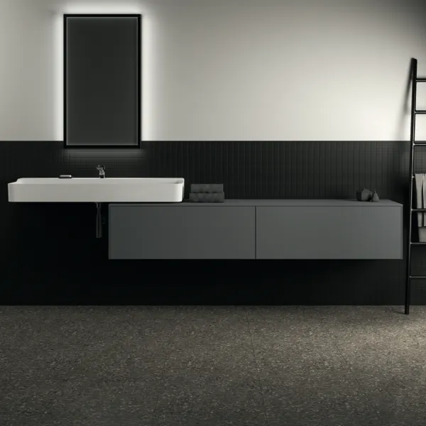 Ideal Standard Waschtischunterschrank Conca, 2 Auszüge, anthrazit