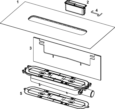 TECEdrainprofile Ablauf Flach, DN 40, Auslauf seitlich TECEdrainprofile Ablauf Flach, DN 40, Auslauf seitlich