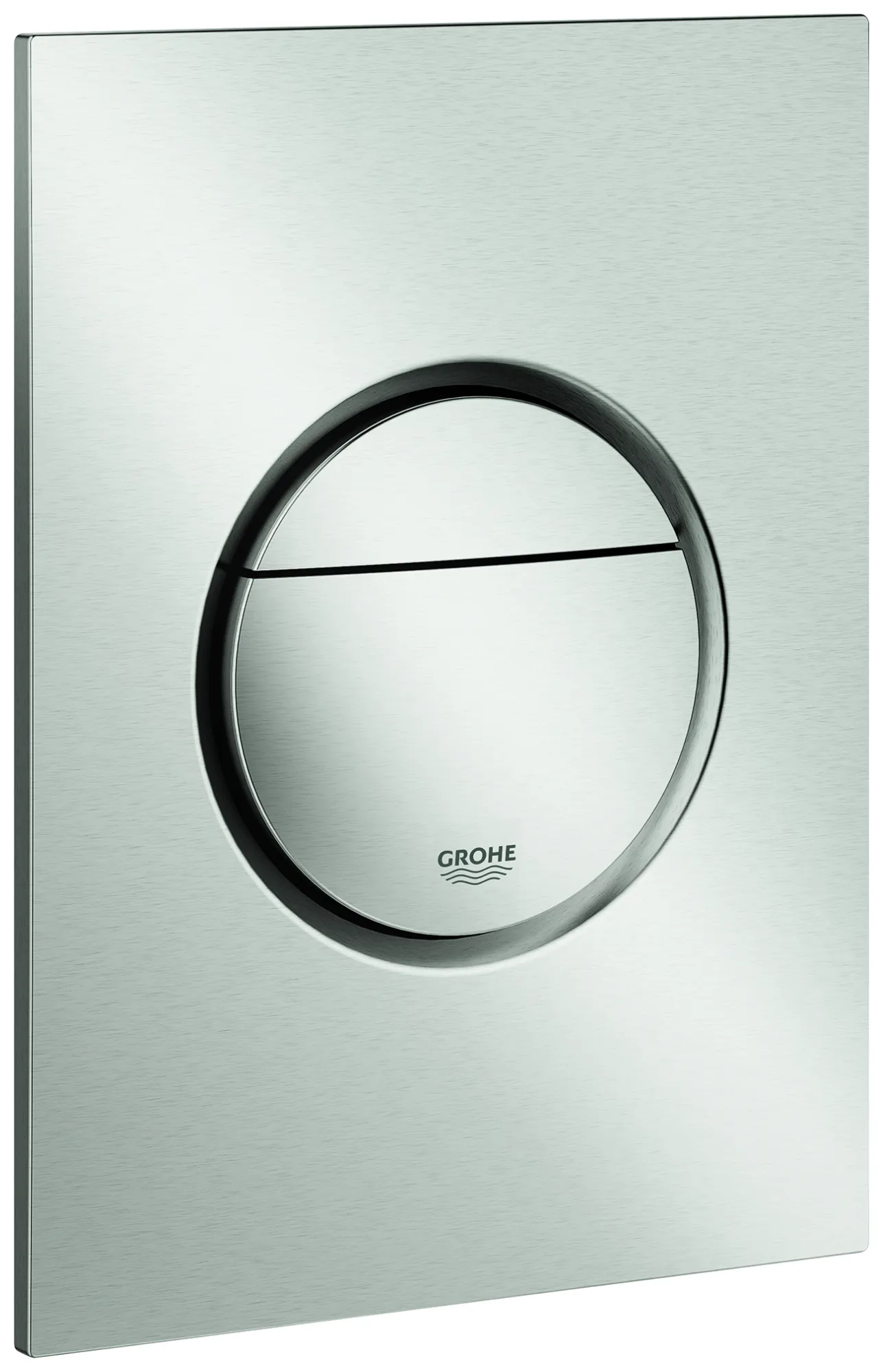 WC-Betätigung Nova Cosmopolitan S 37601, 2-Mengen- und Start & Stopp-Betätigung, 130 x 172 mm, für kleinen Revisionsschacht, senkrechte Montage, chrom Farbe: supersteel WC-Betätigung Nova Cosmopolitan S 37601, 2-Mengen- und Start & Stopp-Betätigung, 130 x 172 mm, für kleinen Revisionsschacht, senkrechte Montage, chrom Farbe: supersteel