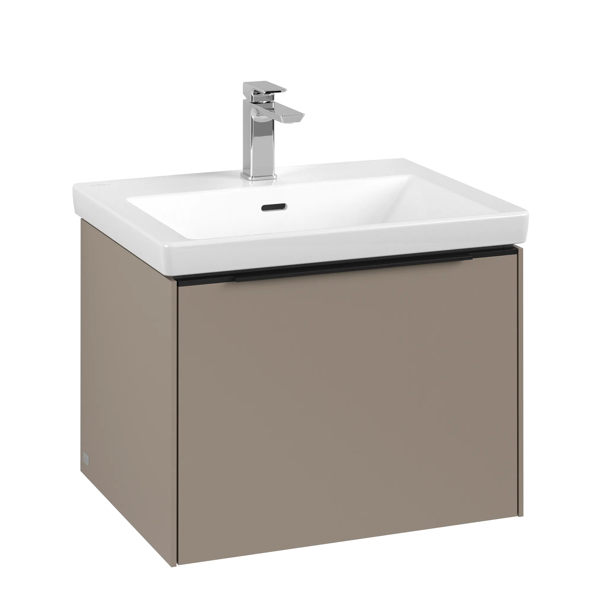 Villeroy & Boch Subway 3.0 Waschbeckenunterschrank C57701, 572 x 429 x 478 mm, Eckig, Waschbecken mittig