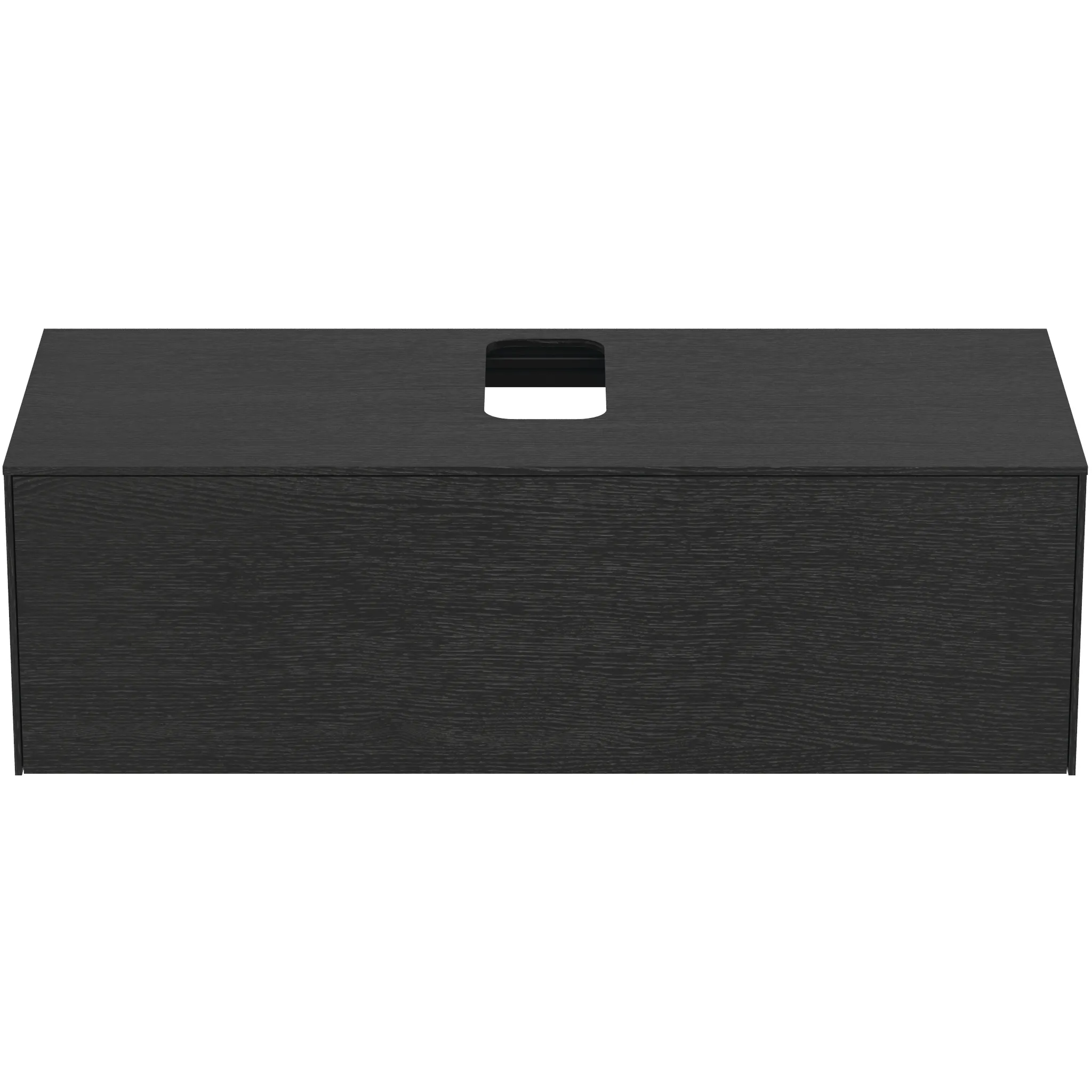 Ideal Standard Waschtischunterschrank „Conca“ 120,2 × 37 × 50,5 cm Eiche geflammt Furnier Ideal Standard Waschtischunterschrank „Conca“ 120,2 × 37 × 50,5 cm Eiche geflammt Furnier