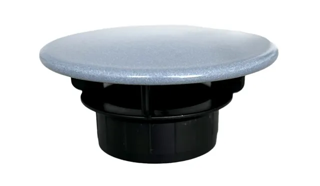 KEUCO Armaturenzubehör Emaille-Ventilabdeckung für Ab-und Überlaufgarnitur CLOU blue satin