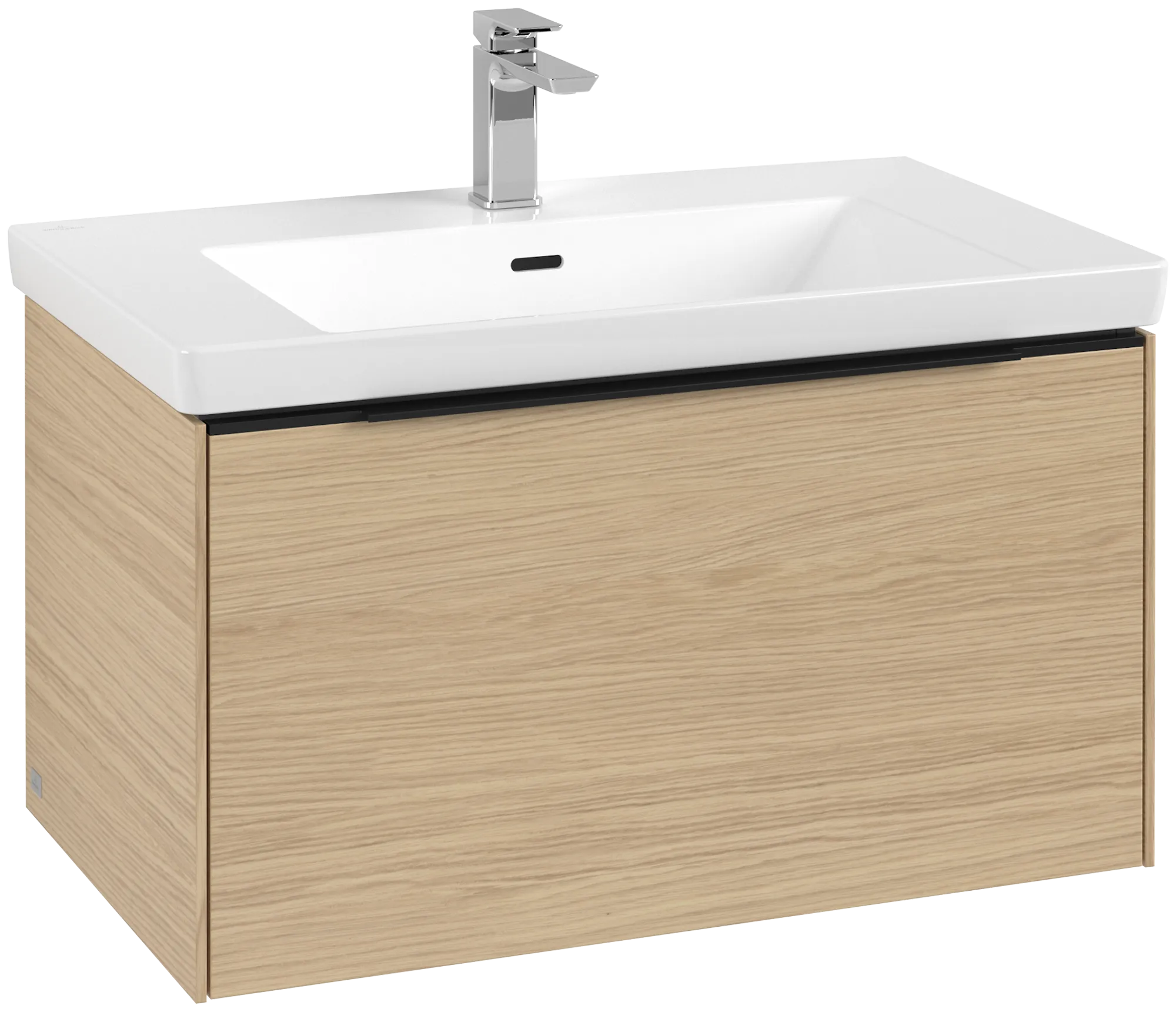 Villeroy & Boch Subway 3.0 Waschbeckenunterschrank, 772 x 429 x 478 mm, Eckig, Nordic Oak
