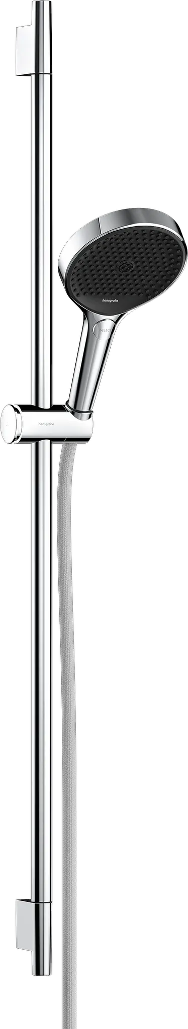Hansgrohe Rainfinity Brauseset 130 3jet EcoSmart mit S Puro 90 cm, Push-Handbrausehalterung und Designflex Textilbrauseschlauch 160 cm, Chrom Hansgrohe Rainfinity Brauseset 130 3jet EcoSmart mit S Puro 90 cm, Push-Handbrausehalterung und Designflex Textilbrauseschlauch 160 cm, Chrom