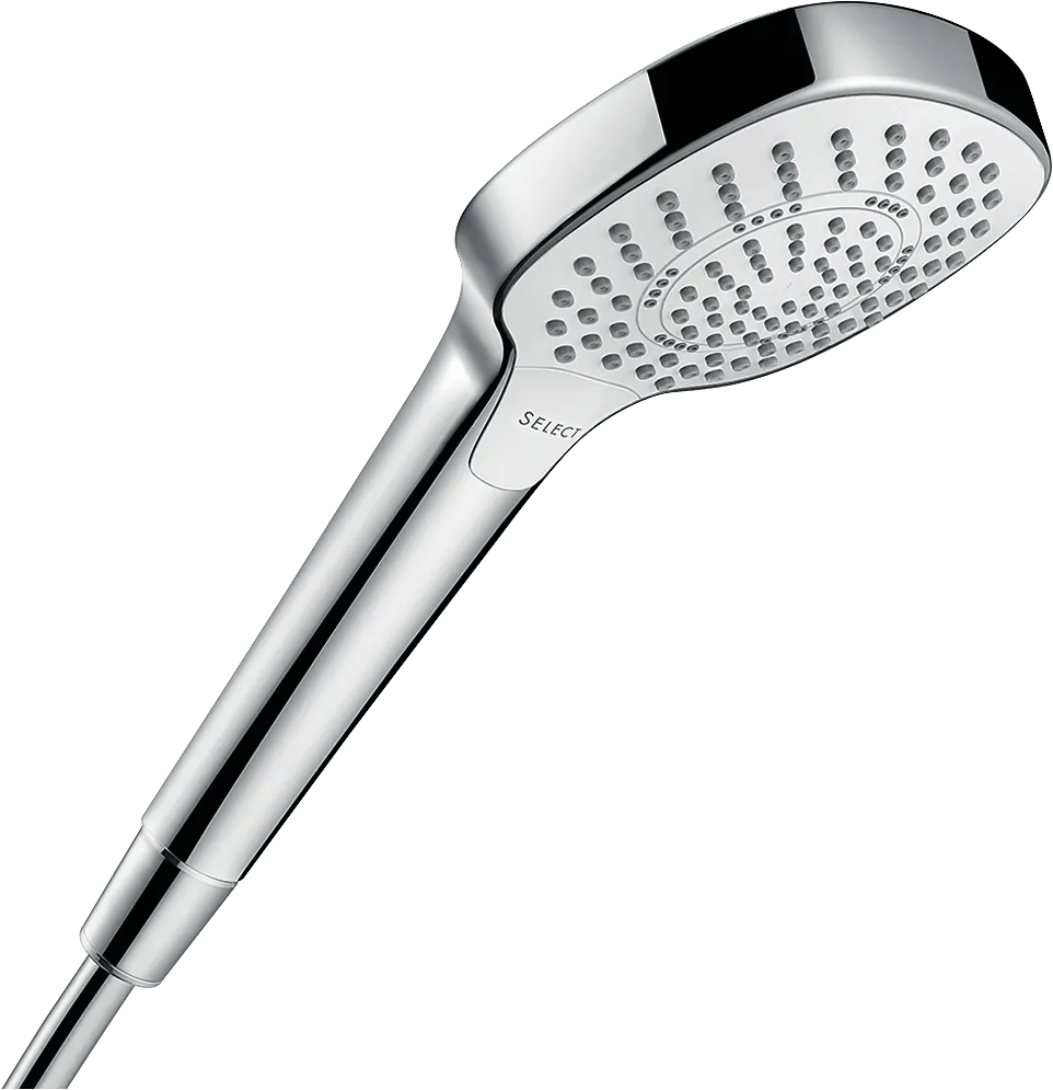 Hansgrohe Croma Select E Handbrause 110 Multi EcoSmart, Weiß/Chrom Hansgrohe Croma Select E Handbrause 110 Multi EcoSmart, Weiß/Chrom