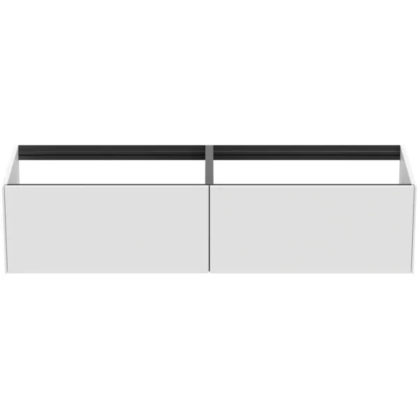 Ideal Standard Waschtischunterschrank „Conca“ 158,5 × 36 × 50,5 cm Weiß matt lackiert Ideal Standard Waschtischunterschrank „Conca“ 158,5 × 36 × 50,5 cm Weiß matt lackiert