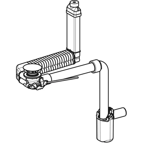 Geberit Waschbeckenablauf Modell 152049211 Geberit Waschbeckenablauf Modell 152049211