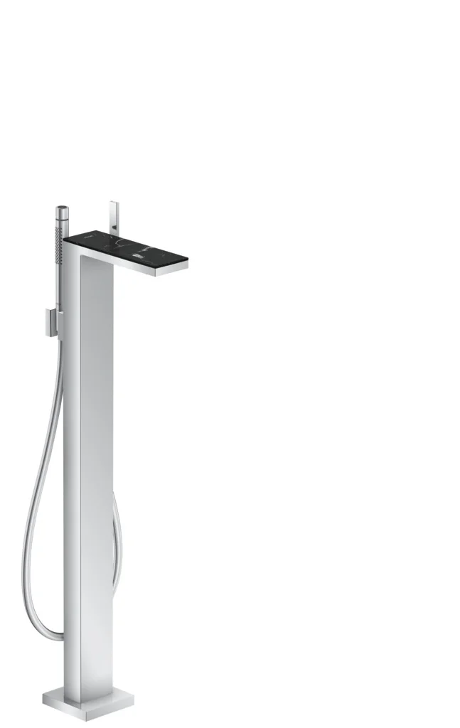 Hansgrohe AXOR MyEdition Einhebel-Wannenmischer bodenstehend, Chrom, Ausladung 196 mm