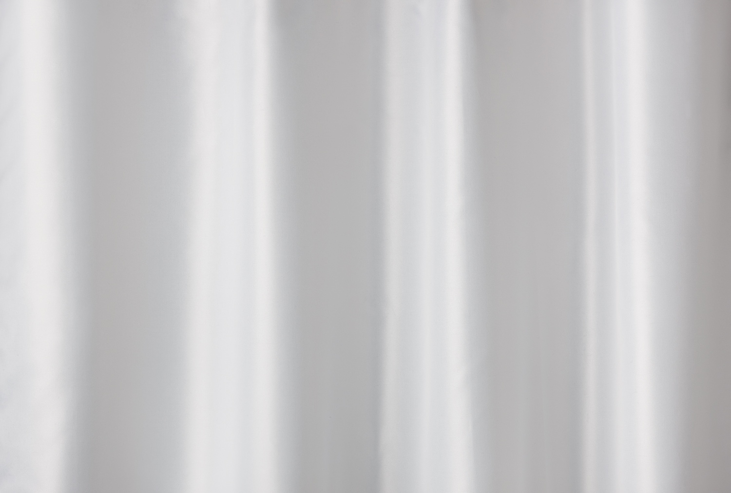 Duschvorhang Dekor 80, uni weiß, Polyester, B:2400mm H:2000mm