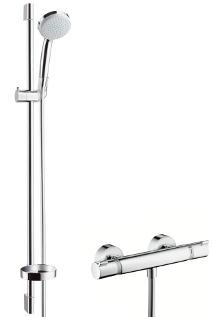 Brausenkombi Croma 100 Vario EcoSmart /Ecostat Comfort und Unica'C 900mm Brausenkombi Croma 100 Vario EcoSmart /Ecostat Comfort und Unica'C 900mm