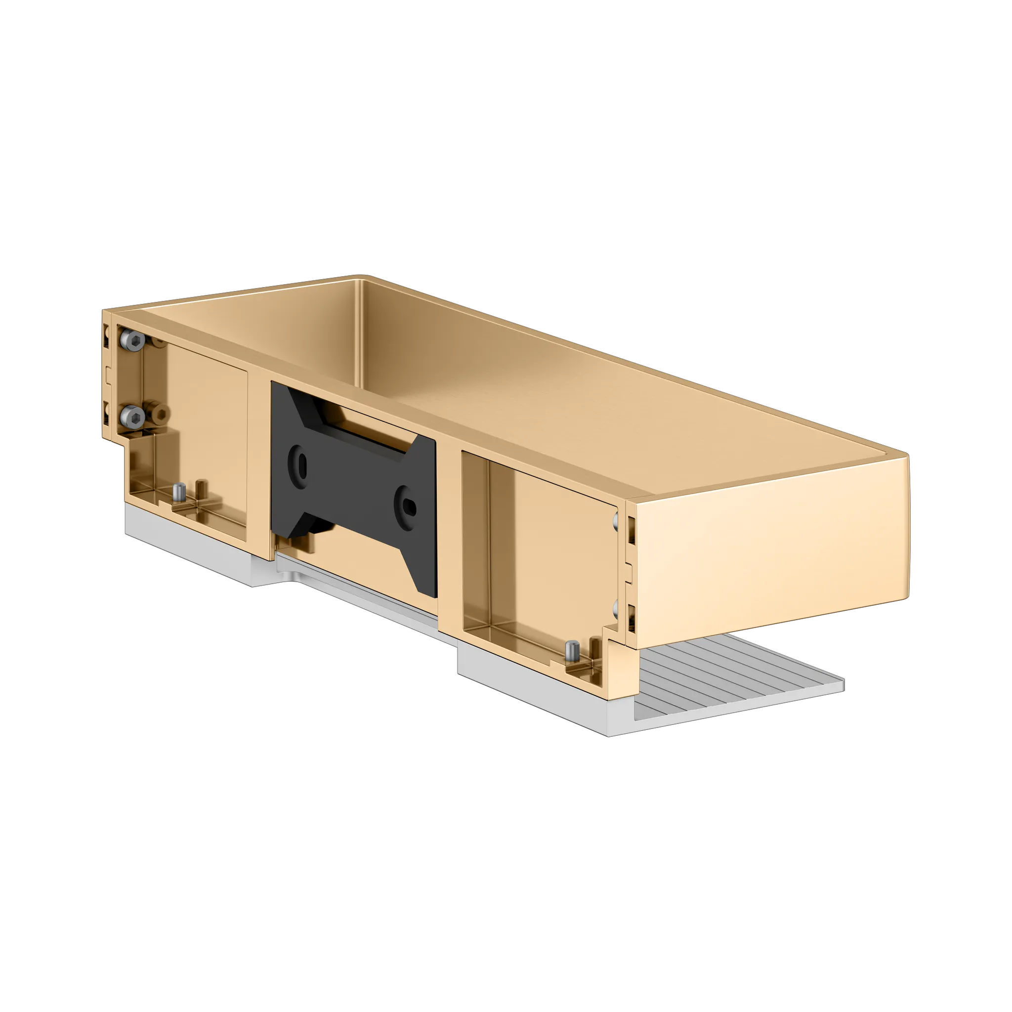 KEUCO EDITION 11 Duschablage Messing gebürstet / Alu KEUCO EDITION 11 Duschablage Messing gebürstet / Alu