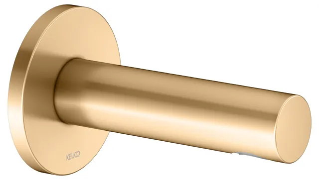 IXMO Wanneneinlauf DN15 Ausladung 130 mm Messing gebürstet rund IXMO Wanneneinlauf DN15 Ausladung 130 mm Messing gebürstet rund