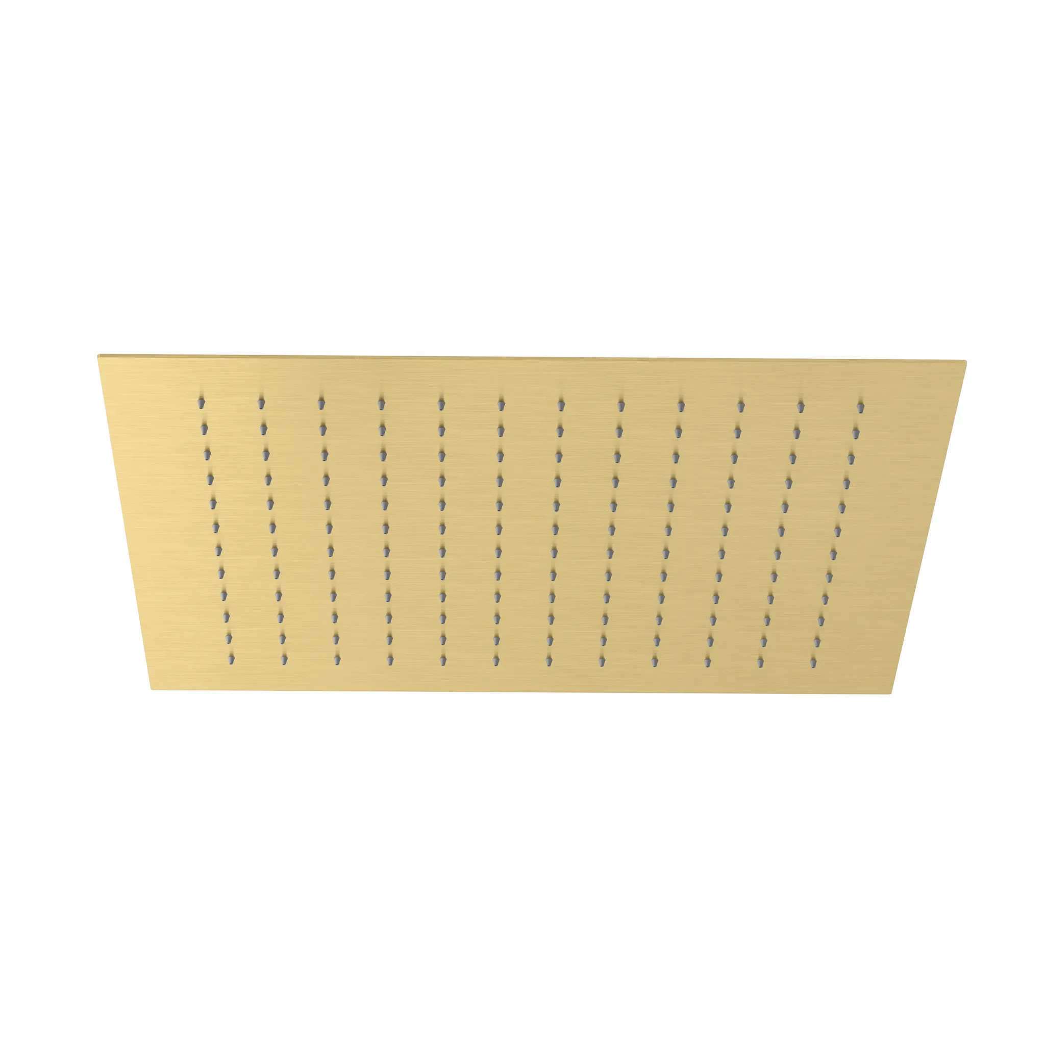 Kludi-ASANA Kopfbrause 440 x 440 mm, Brushed Gold, Sommerregen, Deckeneinbau, G1/2 Anschluss