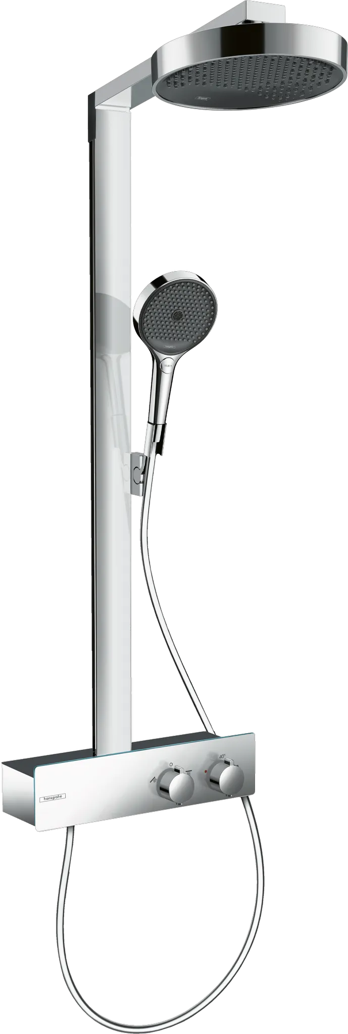 Hansgrohe Rainfinity Showerpipe 250 1jet EcoSmart mit ShowerTablet 350, Chrom Hansgrohe Rainfinity Showerpipe 250 1jet EcoSmart mit ShowerTablet 350, Chrom