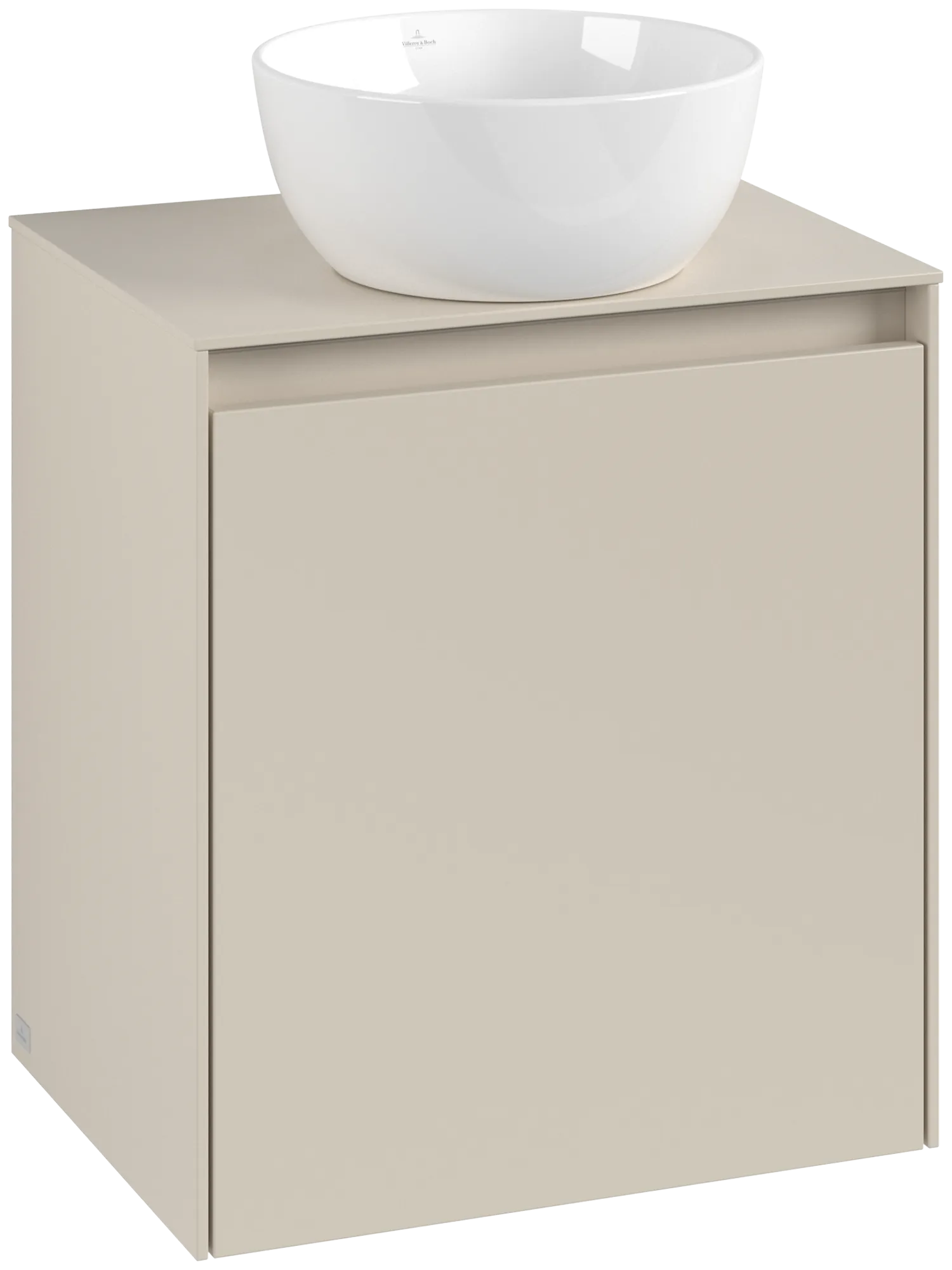 Villeroy & Boch Collaro Waschbeckenunterschrank C148B0, 500 x 548 x 380 mm, Cashmere Grey