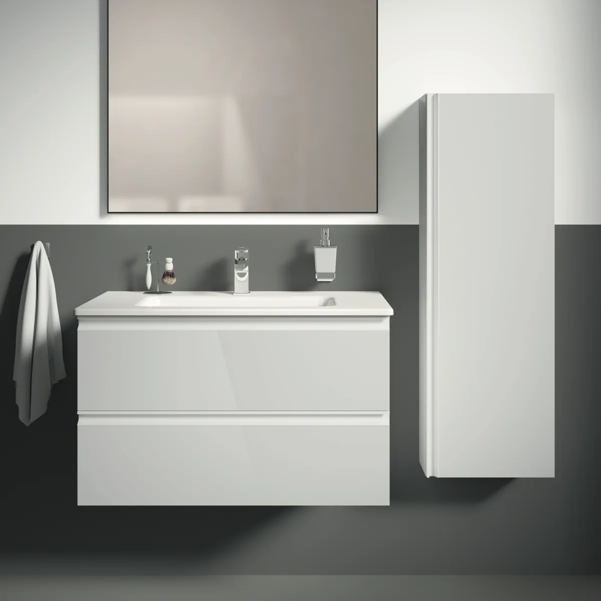 Handtuchhaken IOM Cube, Chrom Handtuchhaken IOM Cube, Chrom