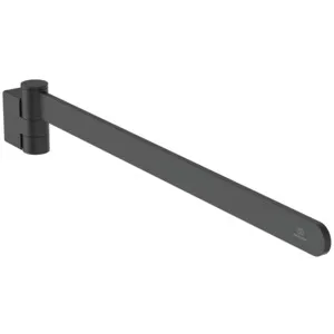 Ideal Standard Conca Handtuchstange Silk Black, 447 mm, schwenkbar, verdeckte Befestigung, inkl. Befestigungssatz