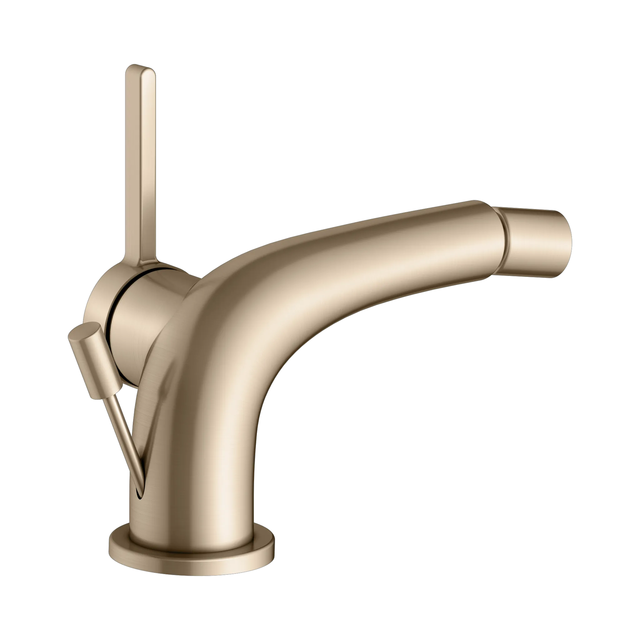 Edition 400 51509030000 Einhebel-Bidetmischer mit Zugstangen-Ablaufgarnitur Bronze gebürstet Edition 400 51509030000 Einhebel-Bidetmischer mit Zugstangen-Ablaufgarnitur Bronze gebürstet