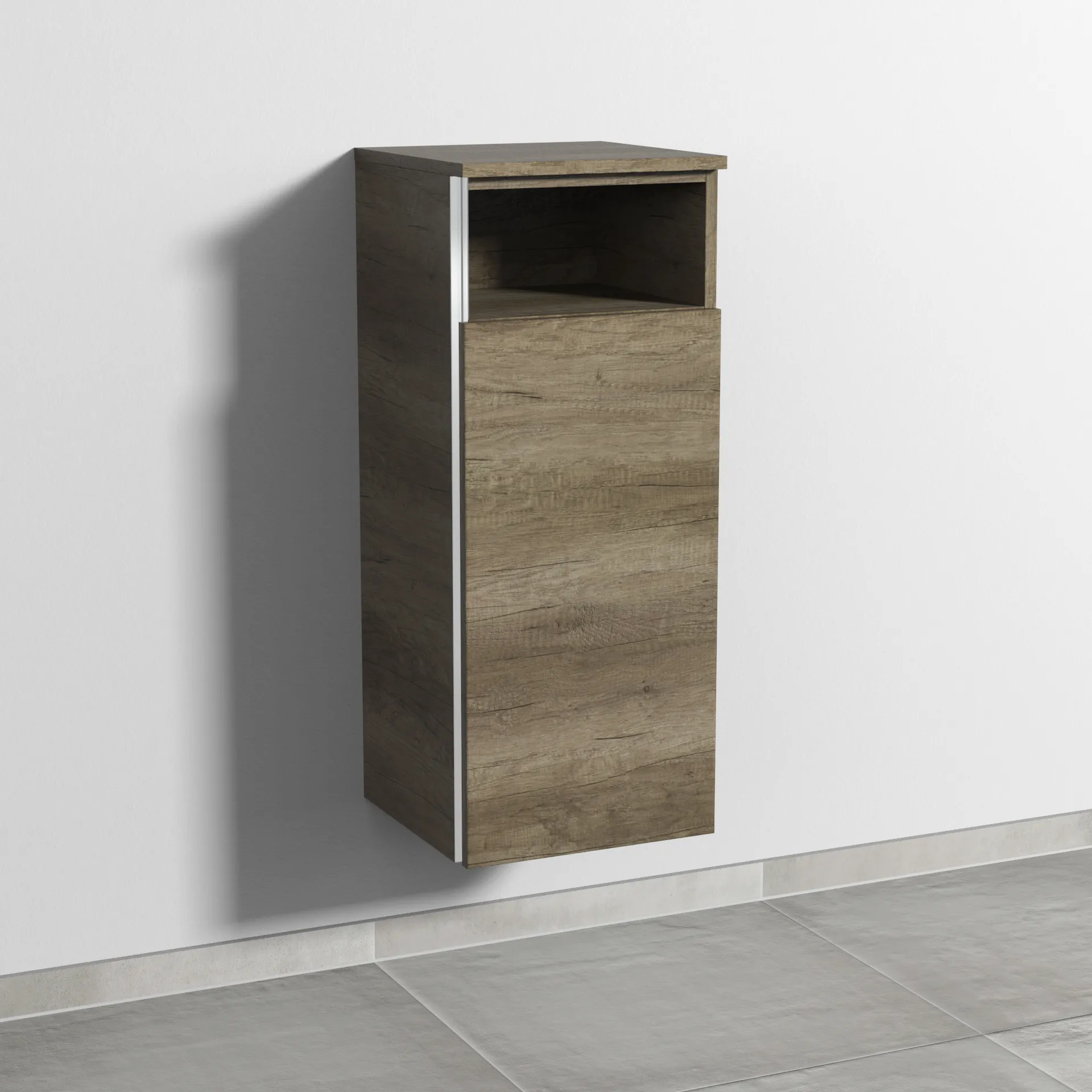 Mittelschrank rechts 3way (BR133) 850x350x345 Anthrazit-Matt