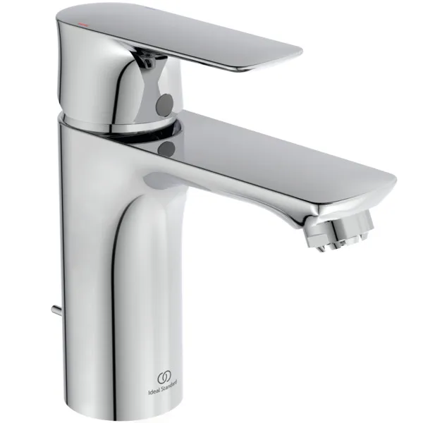 Ideal Standard Waschtischarmatur Connect Air, Niederdruck, 5 l/min., mit Ablaufgarnitur, Ausladung 112mm, Chrom Ideal Standard Waschtischarmatur Connect Air, Niederdruck, 5 l/min., mit Ablaufgarnitur, Ausladung 112mm, Chrom