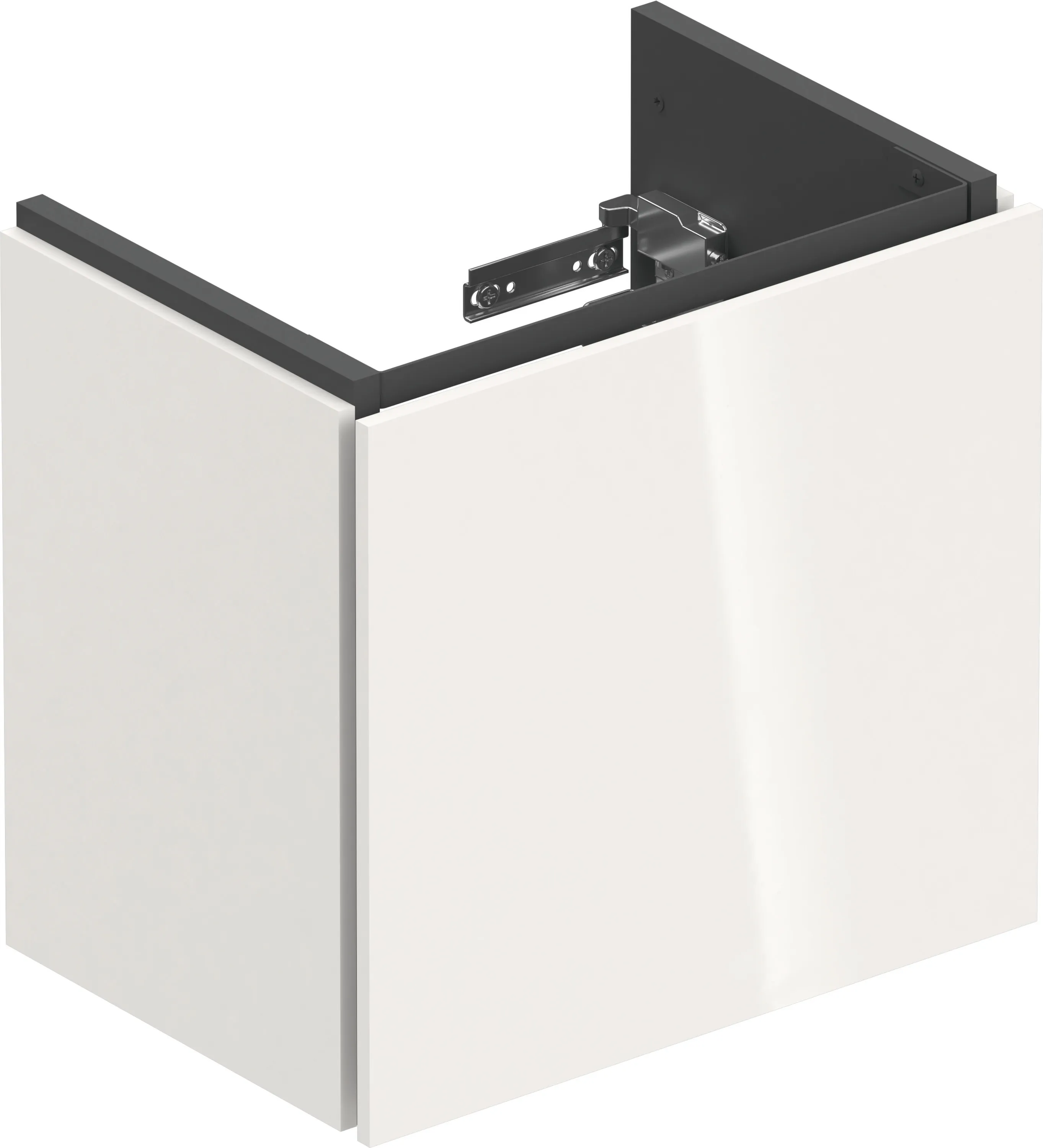 Duravit Waschtischunterschrank wandhängend „L-Cube“ 42 × 40 × 29,4 cm Weiß Hochglanz