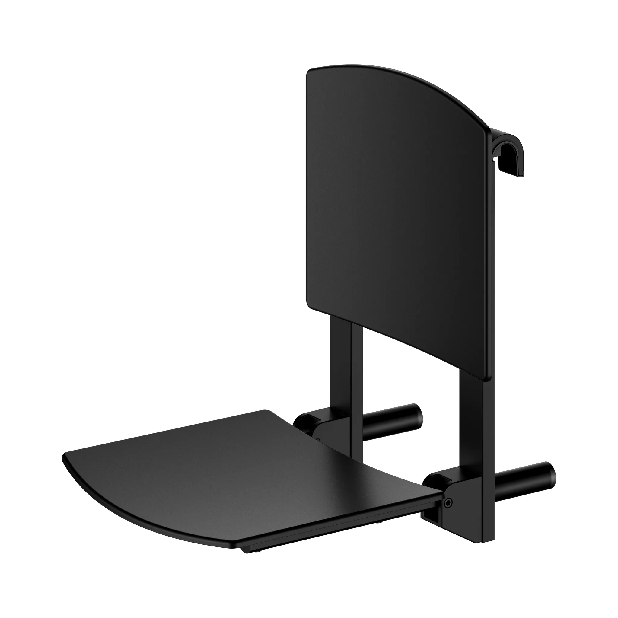 Klappsitz zum Einhängen „Care“ in Schwarz (matt) Klappsitz zum Einhängen „Care“ in Schwarz (matt)