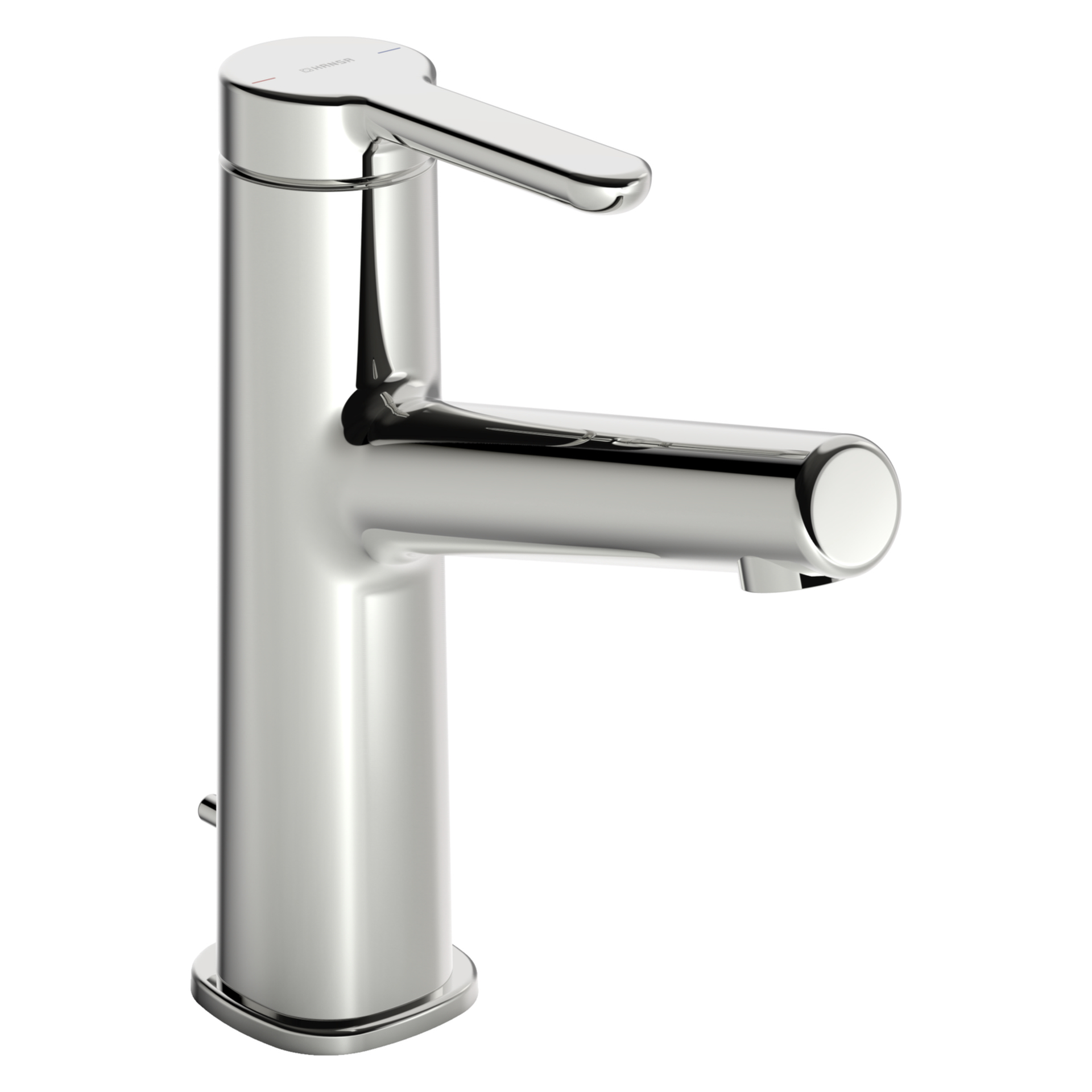 Einhand-Waschtischarmatur „Designo Style“ Ausladung 128 mm in Chrom Einhand-Waschtischarmatur „Designo Style“ Ausladung 128 mm in Chrom