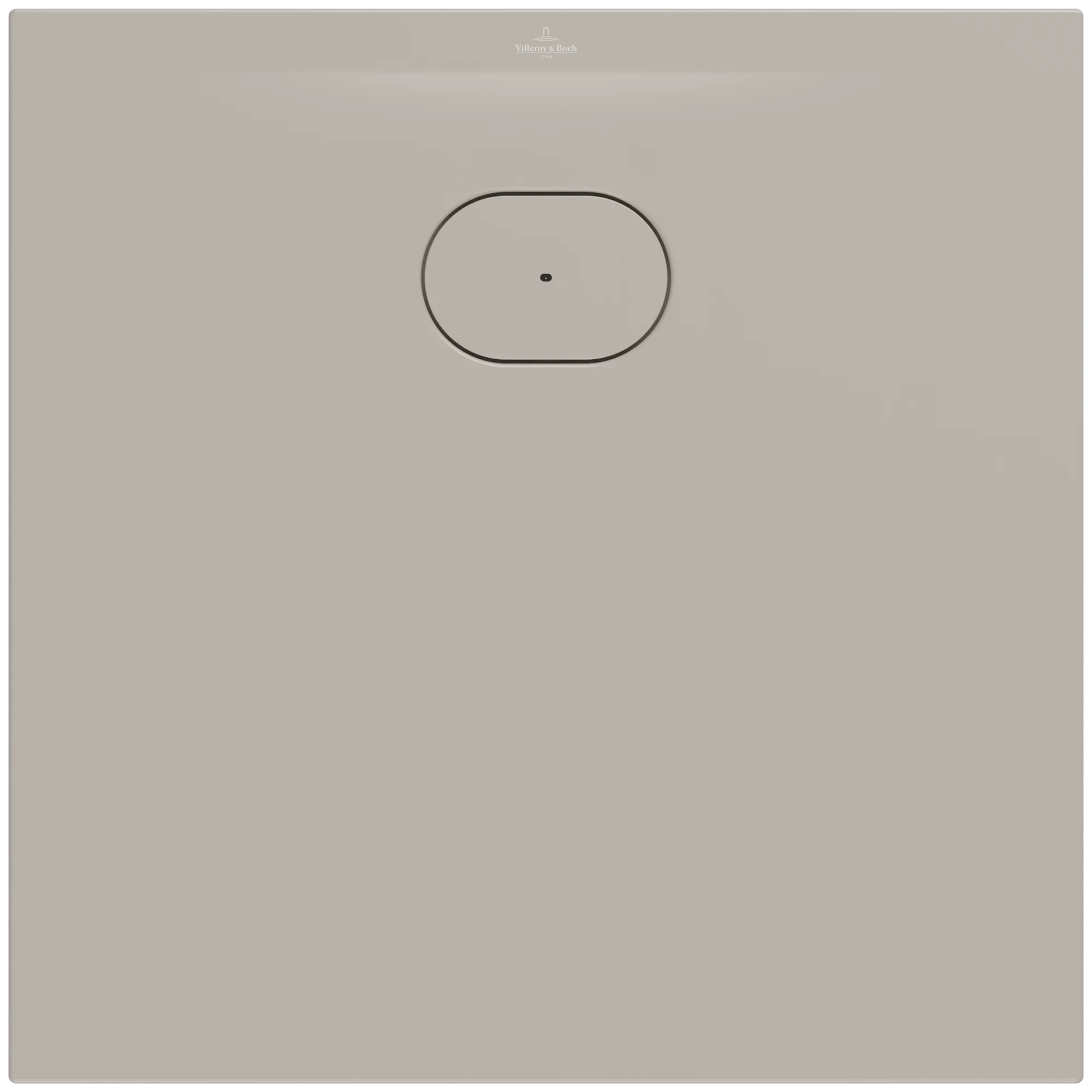 Villeroy & Boch quadratische Duschwanne Ecora Almond 800x800x35 mm, matt, Antirutschklasse B Villeroy & Boch quadratische Duschwanne Ecora Almond 800x800x35 mm, matt, Antirutschklasse B