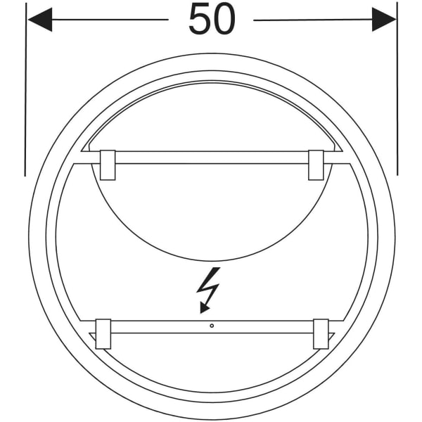 Geberit Spiegel „Option“, rechteckig Geberit Spiegel „Option“, rechteckig