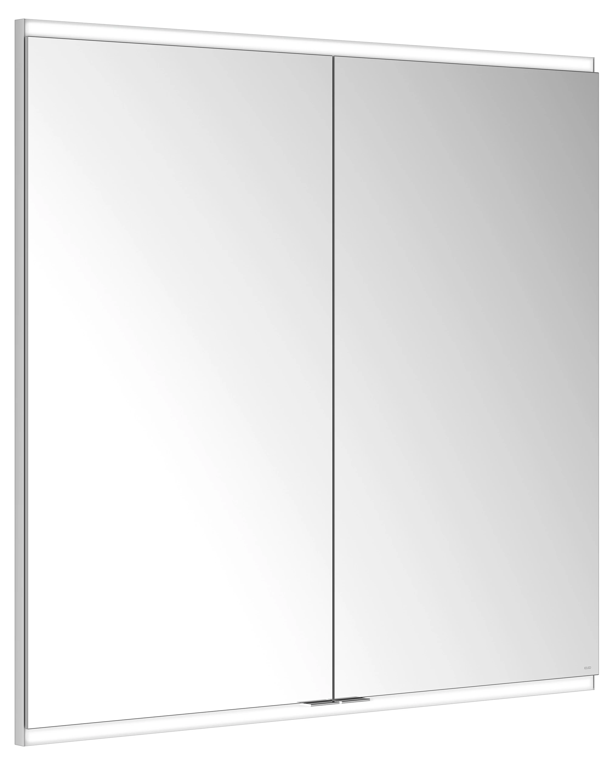 KEUCO Wandeinbau Spiegelschrank 2-türig „Royal Modular 2.0“ in Silber (eloxiert), Unterputz, mit Beleuchtung, mit Steckdose 1000 × 900 × 120 mm KEUCO Wandeinbau Spiegelschrank 2-türig „Royal Modular 2.0“ in Silber (eloxiert), Unterputz, mit Beleuchtung, mit Steckdose 1000 × 900 × 120 mm