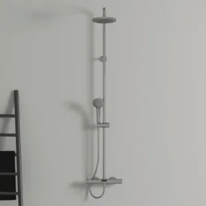 Ideal Standard Ceratherm T25 Duschsystem mit Badethermostat Chrom Ideal Standard Ceratherm T25 Duschsystem mit Badethermostat Chrom