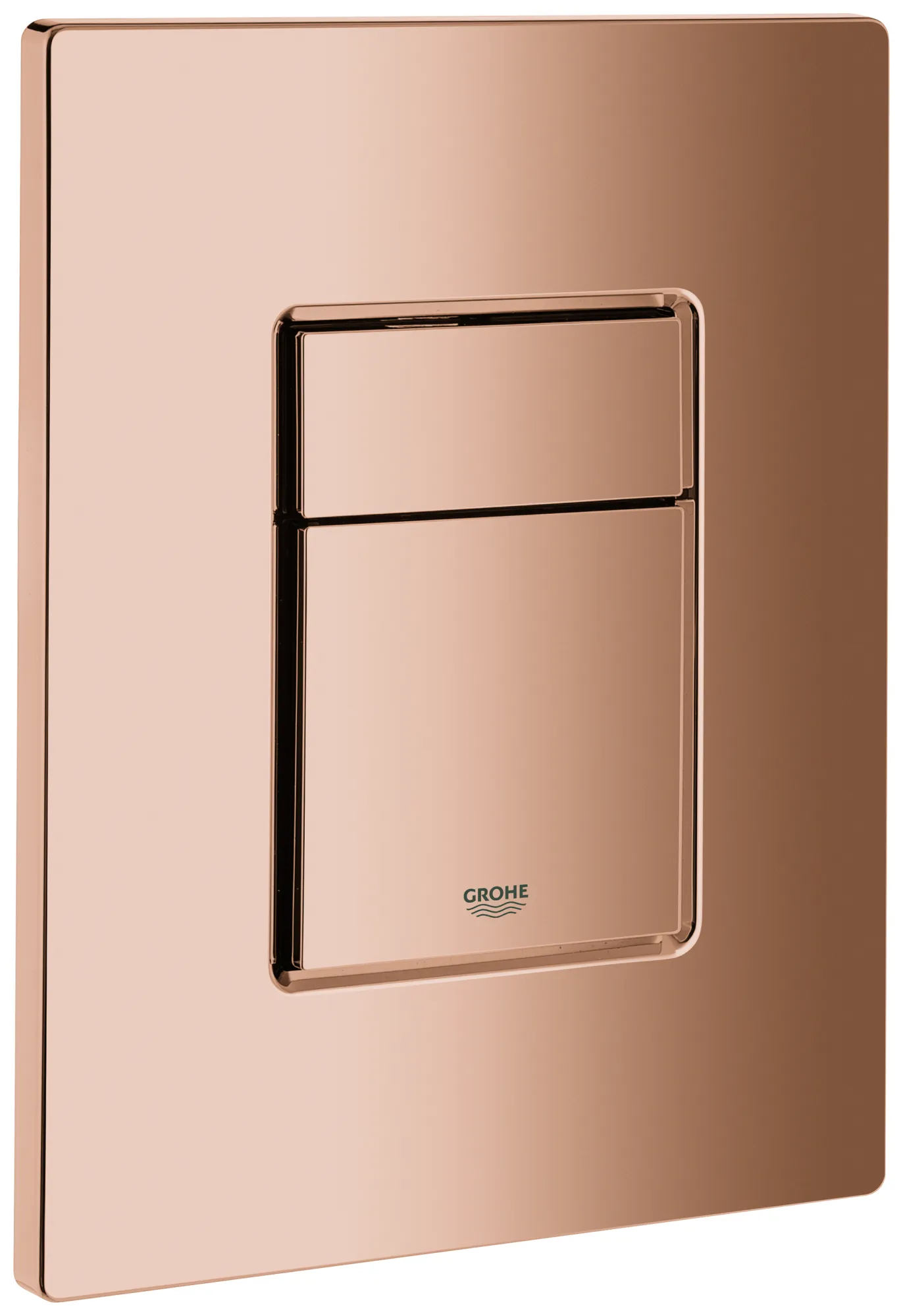 WC-Betätigung Skate Cosmopolitan 38732, 2-Mengen- und Start & Stopp-Betätigung, 156 x 197 mm, senkrechte und waagerechte Montage, chrom WC-Betätigung Skate Cosmopolitan 38732, 2-Mengen- und Start & Stopp-Betätigung, 156 x 197 mm, senkrechte und waagerechte Montage, chrom