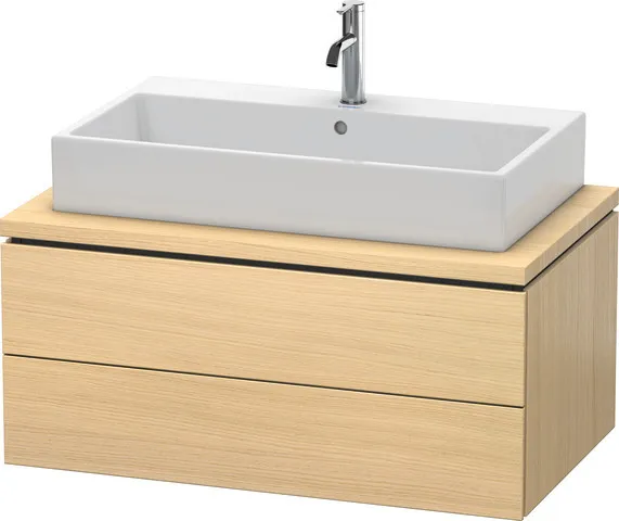 Duravit Waschtischunterschrank wandhängend „L-Cube“ 92 × 40 × 54,7 cm Mediterrane Eiche Duravit Waschtischunterschrank wandhängend „L-Cube“ 92 × 40 × 54,7 cm Mediterrane Eiche
