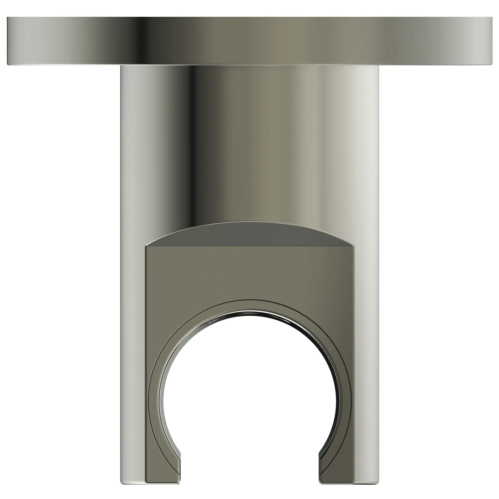 Ideal Standard Idealrain Atelier Wandhalter mit runder Rosette, G1⁄2, Silver Storm