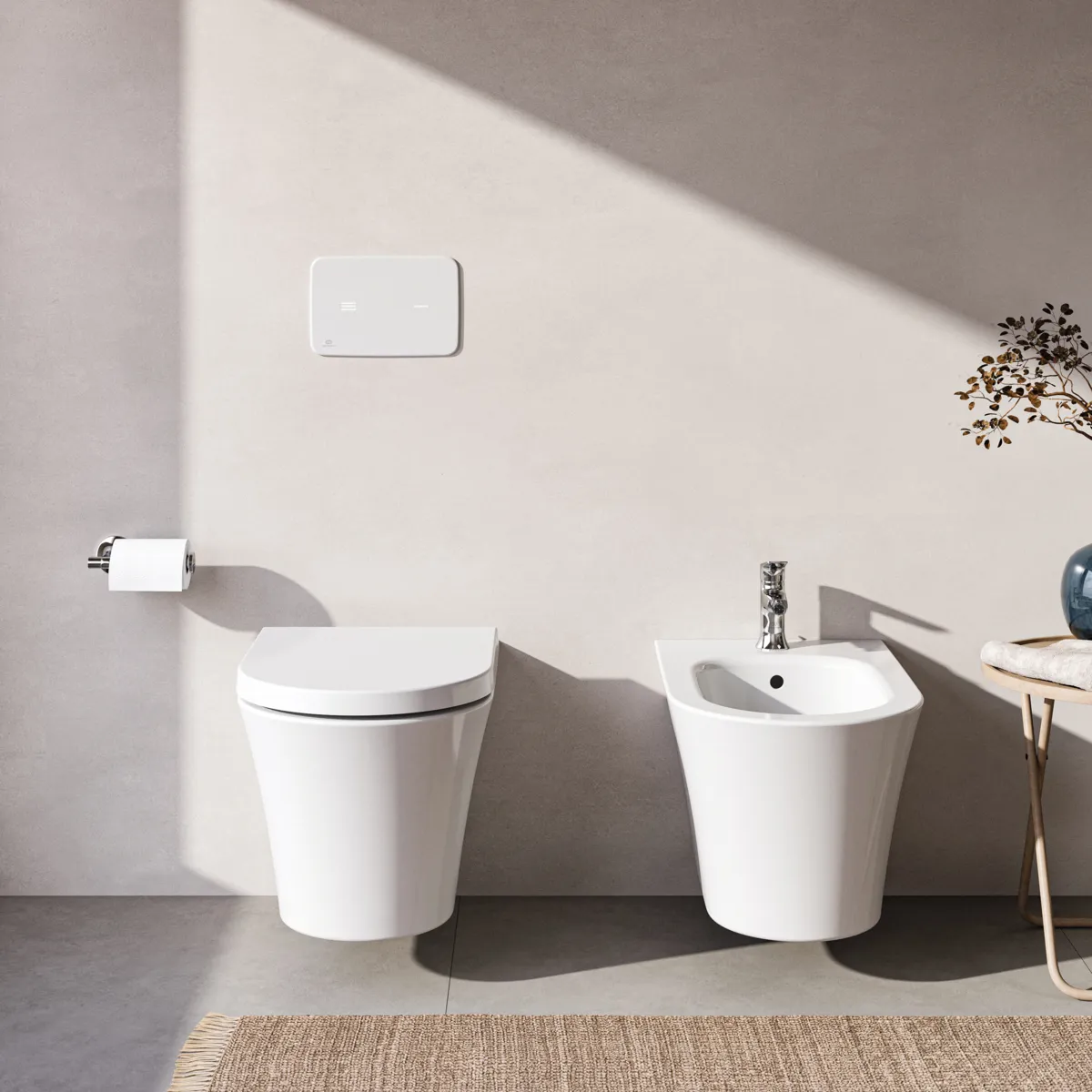 Ideal Standard Bidet „LaDolceVita“, Befestigung verdeckt 35,5 × 54 × 31,5 cm Ideal Standard Bidet „LaDolceVita“, Befestigung verdeckt 35,5 × 54 × 31,5 cm