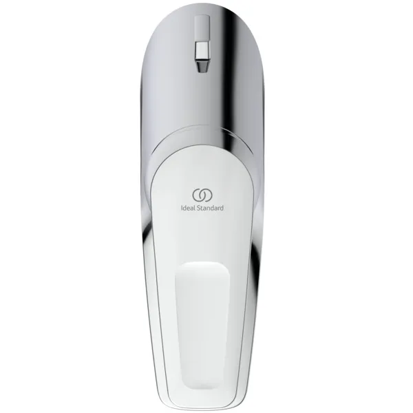 Waschtischarmatur Ceramix Blue, Niederdruck, mit Ablaufgarnitur, Ausladung 135mm, Chrom Waschtischarmatur Ceramix Blue, Niederdruck, mit Ablaufgarnitur, Ausladung 135mm, Chrom