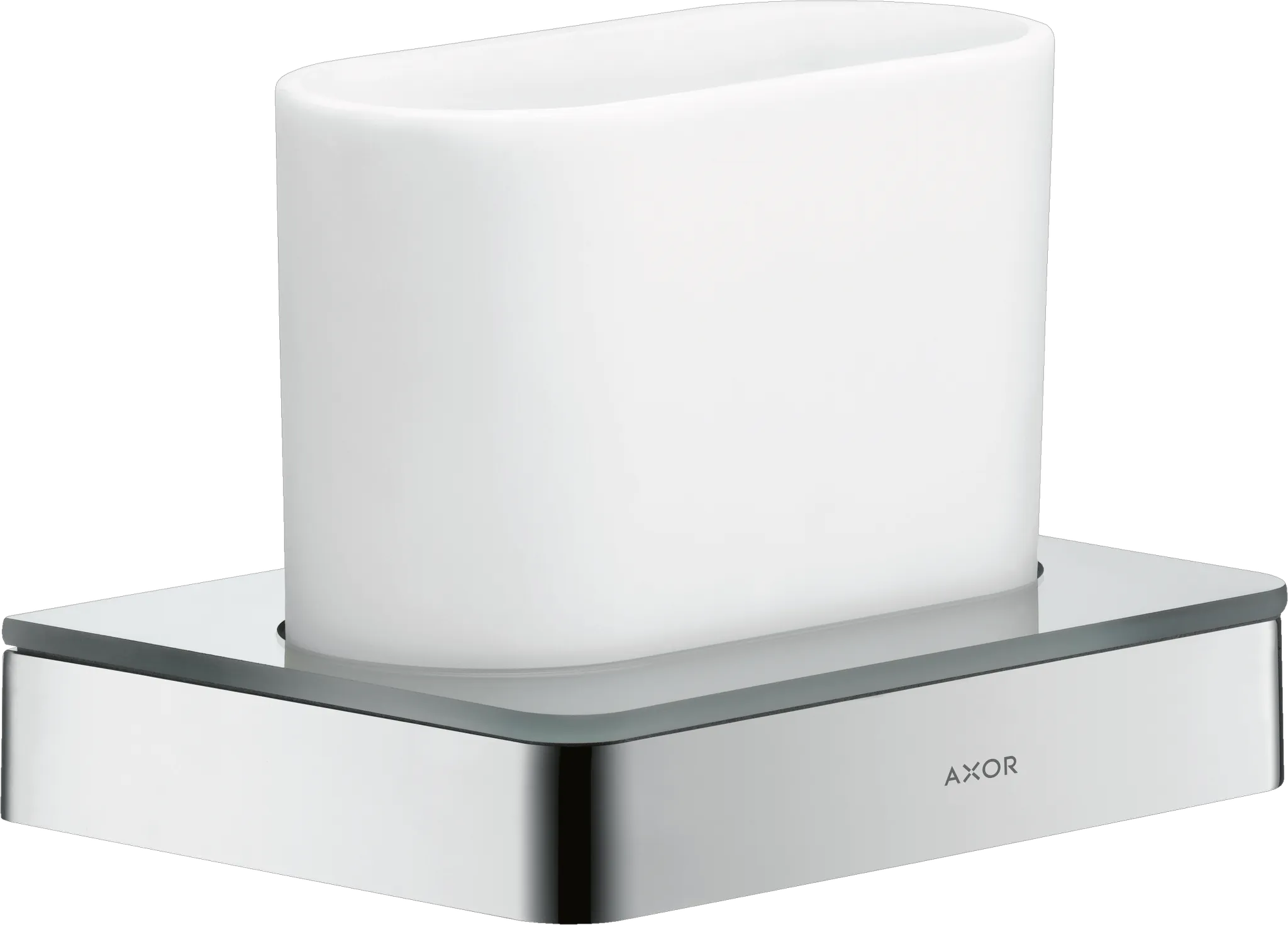 Hansgrohe AXOR Universal Softsquare Zahnputzbecher, Chrom Hansgrohe AXOR Universal Softsquare Zahnputzbecher, Chrom