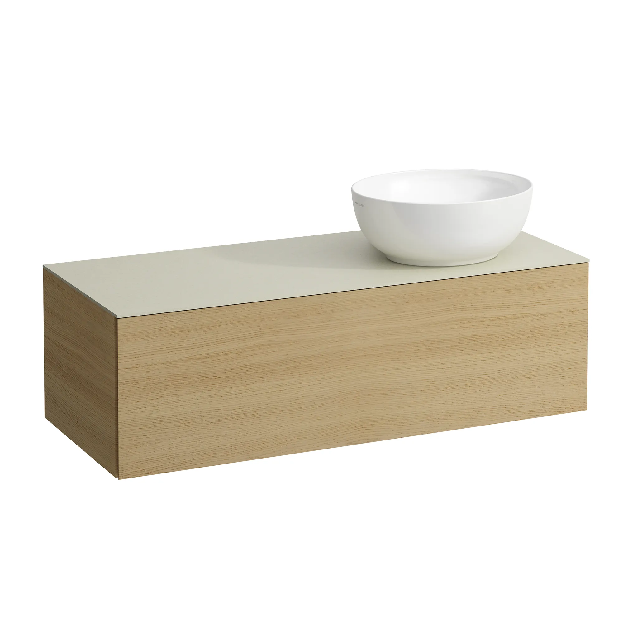 Laufen Schubladenelement „Ilbagnoalessi“ 1200 × 370 × 500 mm Eiche hell, mit Hahnlochbohrung, rechts Laufen Schubladenelement „Ilbagnoalessi“ 1200 × 370 × 500 mm Eiche hell, mit Hahnlochbohrung, rechts