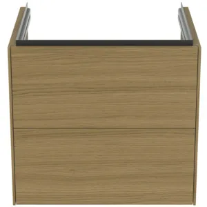 Ideal Standard Waschtischunterschrank „Conca“ 60 × 55,5 × 50,5 cm Eiche hell Furnier