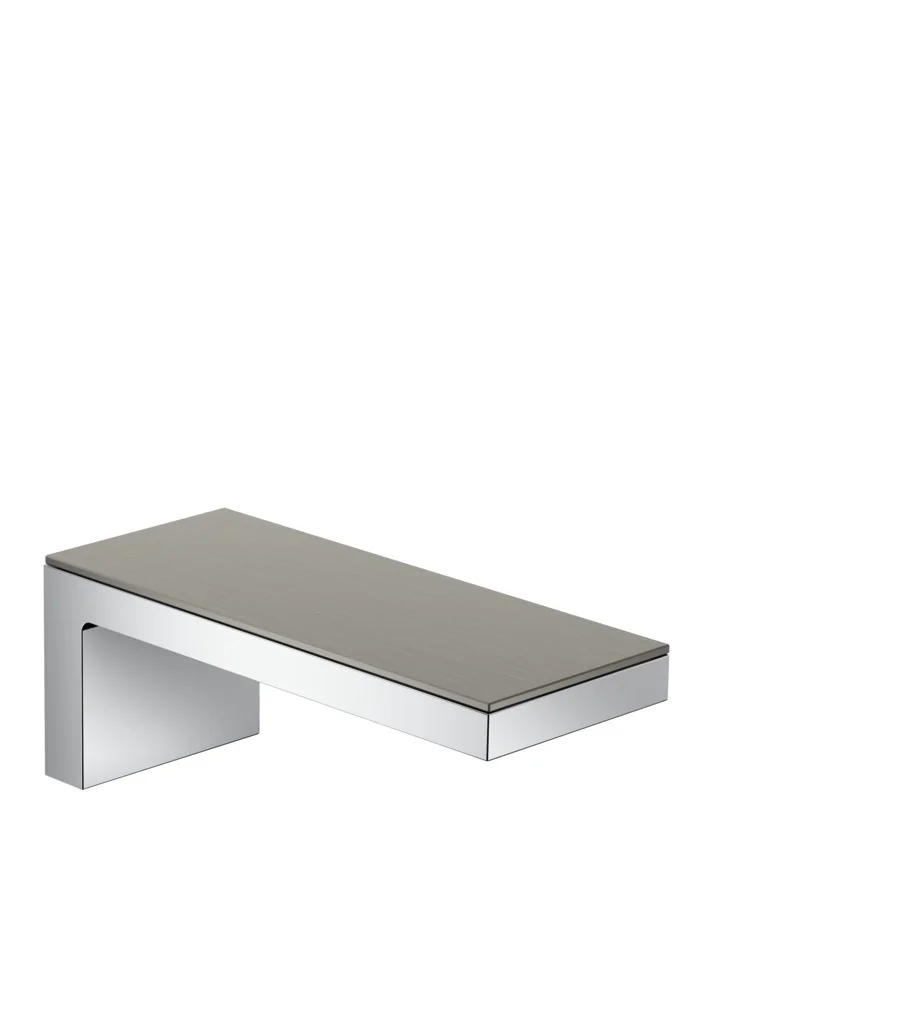 Hansgrohe AXOR MyEdition Wanneneinlauf ohne Platte, Chrom, Ausladung 176 mm, Wandmontage, max. Durchfluss 24 l/min bei 3 bar, Anschluss DN15 Hansgrohe AXOR MyEdition Wanneneinlauf ohne Platte, Chrom, Ausladung 176 mm, Wandmontage, max. Durchfluss 24 l/min bei 3 bar, Anschluss DN15