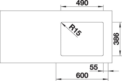 BLANCO ETAGON 500-U BLANCO ETAGON 500-U