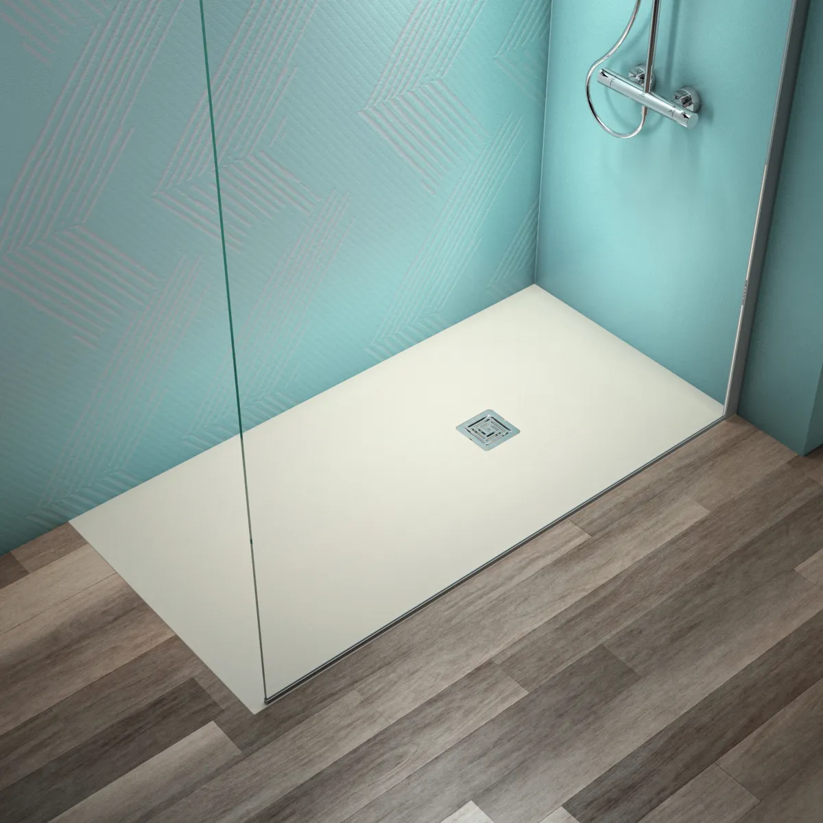 Ideal Standard Duschwanne „UltraFlatS+“ 80 × 160 cm in Sandstein Ideal Standard Duschwanne „UltraFlatS+“ 80 × 160 cm in Sandstein