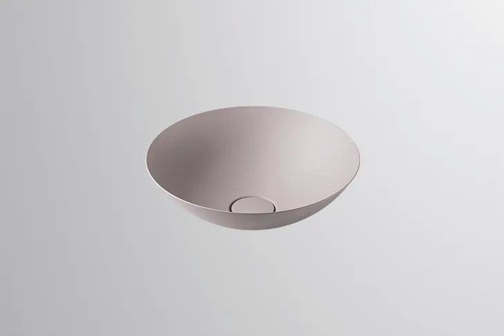 Waschbecken „Terra“ 450 × 149 mm in Oyster Matt Waschbecken „Terra“ 450 × 149 mm in Oyster Matt