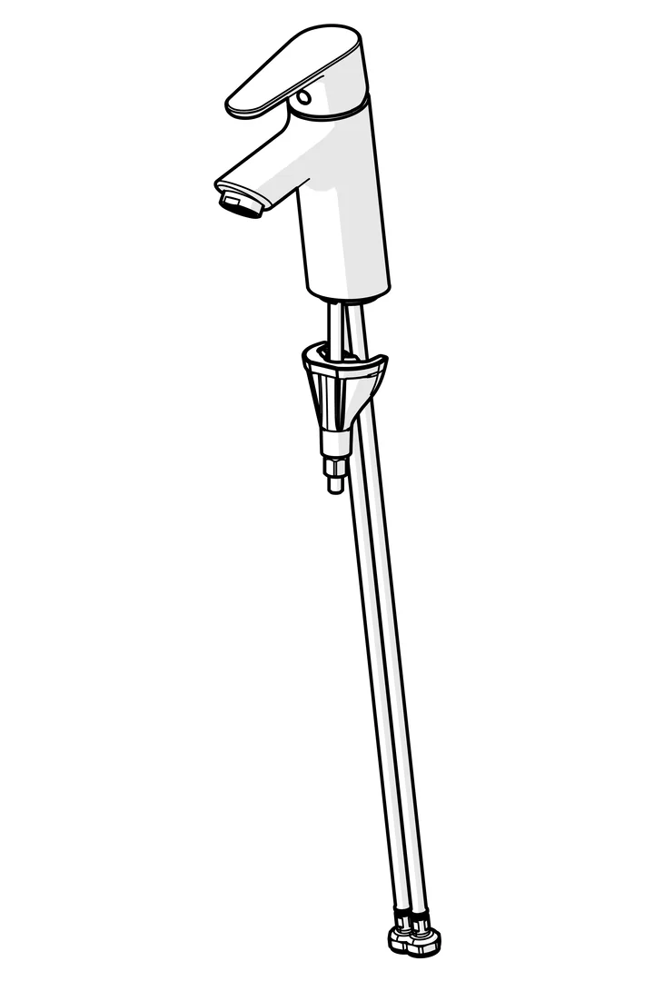 HansaVANTIS EHM Waschtischbatterie HansaVANTIS ECO 5242 Ausladung 109 mm Chrom HansaVANTIS EHM Waschtischbatterie HansaVANTIS ECO 5242 Ausladung 109 mm Chrom